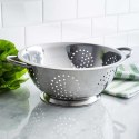 STALOWY DURSZLAK 24cm Z UCHWYTAMI KiNGHOFF KH-1235 STALOWY DURSZLAK 24cm Z UCHWYTAMI KiNGHOFF KH-1235