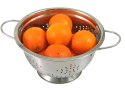 STALOWY DURSZLAK GŁĘBOKI 28cm Z UCHWYTAMI KiNGHOFF KH-1238 STALOWY DURSZLAK GŁĘBOKI 28cm Z UCHWYTAMI KiNGHOFF KH-1238