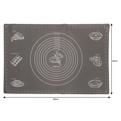STOLNICA SILIKONOWA 60x40cm MATA KUCHENNA KINGHOFF KH-1627 STOLNICA SILIKONOWA 60x40cm MATA KUCHENNA KINGHOFF KH-1627