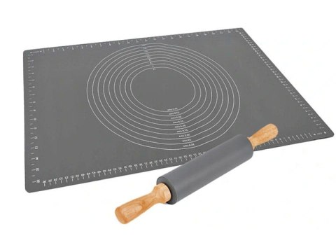 STOLNICA SILIKONOWA 60 x 40cm + WAŁEK BRUNBESTE BB-1528 STOLNICA SILIKONOWA 60 x 40cm + WAŁEK BRUNBESTE BB-1528