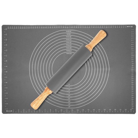 STOLNICA SILIKONOWA 60 x 40cm + WAŁEK BRUNBESTE BB-1528 STOLNICA SILIKONOWA 60 x 40cm + WAŁEK BRUNBESTE BB-1528