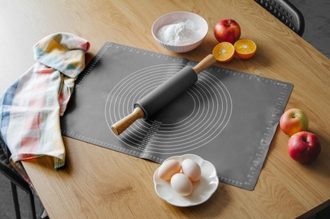 STOLNICA SILIKONOWA 60 x 40cm + WAŁEK BRUNBESTE BB-1528 STOLNICA SILIKONOWA 60 x 40cm + WAŁEK BRUNBESTE BB-1528