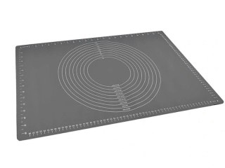 STOLNICA SILIKONOWA 60*40CM MATA KUCHENNA SZARA BRUNBESTE BB-1511