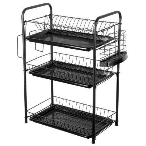 SUSZARKA DO NACZYŃ 3-POZIOMOWA OCIEKACZ 48 X 24 X 52 CM BRUNBESTE BB-3413 SUSZARKA DO NACZYŃ 3-POZIOMOWA OCIEKACZ 48 X 24 X 52 CM BRUNBESTE BB-3413