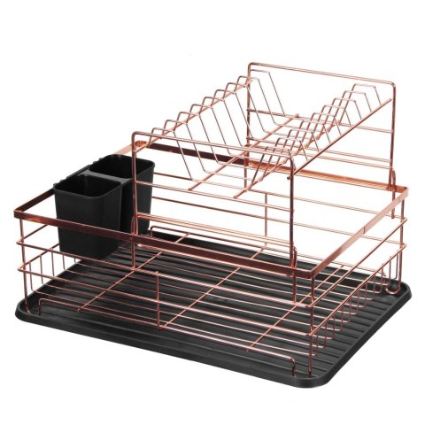 SUSZARKA DO NACZYŃ DWUPOZIOMOWA OCIEKACZ 41 X 30 X 27.5 CM BRUNBESTE BB-3385 SUSZARKA DO NACZYŃ DWUPOZIOMOWA OCIEKACZ 41 X 30 X 27.5 CM BRUNBESTE BB-3385