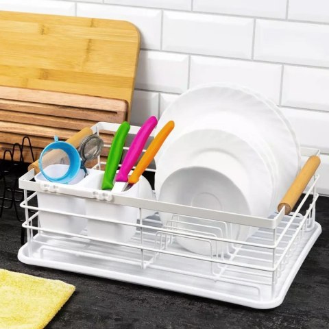 SUSZARKA DO NACZYŃ OCIEKACZ 42.5x32x15.5cm KINGHOFF KH-1730 SUSZARKA DO NACZYŃ OCIEKACZ 42.5x32x15.5cm KINGHOFF KH-1730