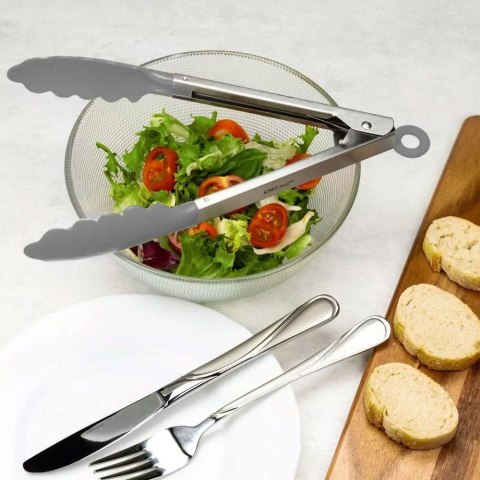SZCZYPCE KUCHENNE NYLONOWE 23CM KINGHOFF KH-1741 SZARE SZCZYPCE KUCHENNE NYLONOWE 23CM KINGHOFF KH-1741 SZARE
