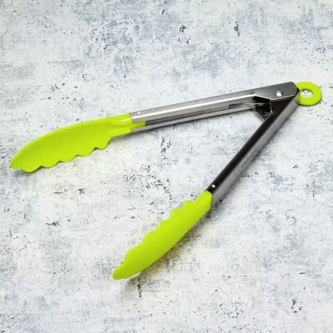 SZCZYPCE KUCHENNE NYLONOWE 23CM KINGHOFF KH-3671 ZIELONE SZCZYPCE KUCHENNE NYLONOWE 23CM KINGHOFF KH-3671 ZIELONE