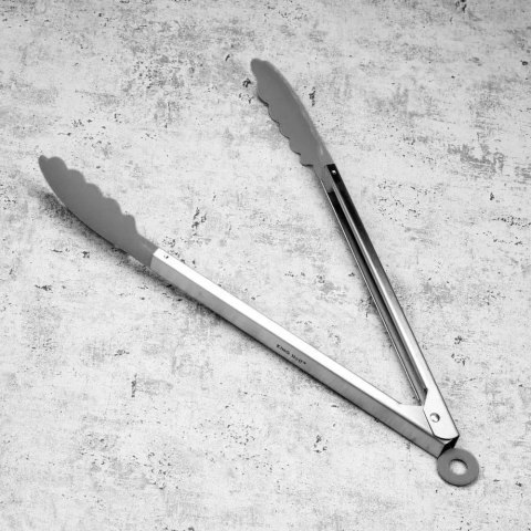SZCZYPCE KUCHENNE NYLONOWE 30.5CM KINGHOFF KH-1742 SZARE SZCZYPCE KUCHENNE NYLONOWE 30.5CM KINGHOFF KH-1742 SZARE