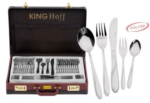 SZTUĆCE KiNGHOFF 72 ELE. POŁYSK KH-3508 SZTUĆCE KiNGHOFF 72 ELE. POŁYSK KH-3508