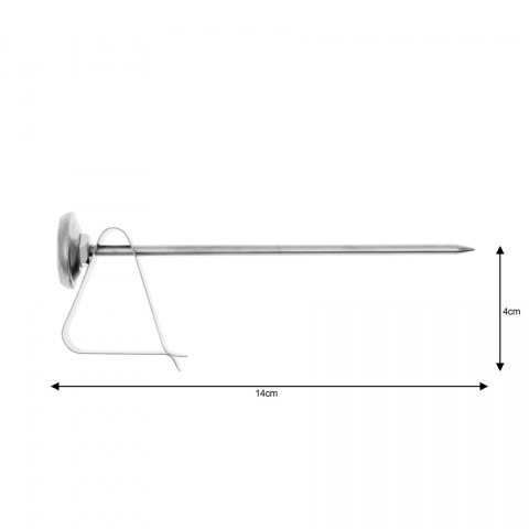 TERMOMETR DO MIĘSA -20 do 120C KLIPS KINGHOFF KH-3696 TERMOMETR DO MIĘSA -20 do 120C KLIPS KINGHOFF KH-3696