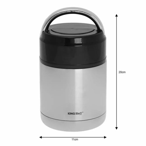 TERMOS OBIADOWY STALOWY KiNGHOFF 0.65L KH-4374 TERMOS OBIADOWY STALOWY KiNGHOFF 0.65L KH-4374