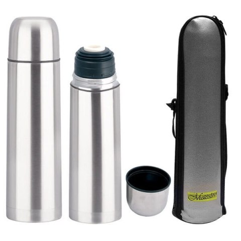 TERMOS STAL NIERDZ. 0.75L + POKROWIEC MAESTRO MR-1633-75 TERMOS STAL NIERDZ. 0.75L + POKROWIEC MAESTRO MR-1633-75