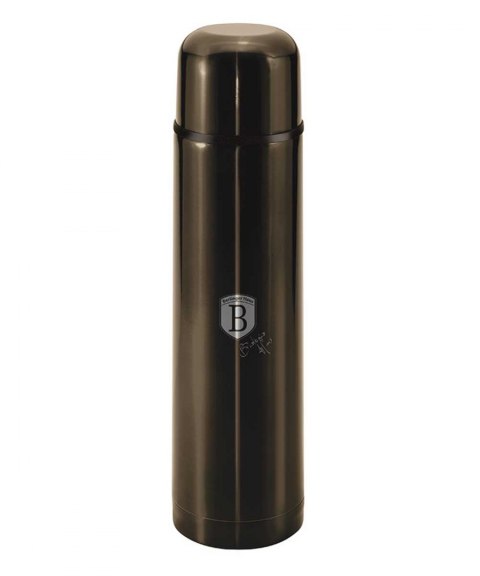 TERMOS STALOWY 0.75L BERLINGER HAUS METALLIC LINE SHINY BLACK BH-6818 TERMOS STALOWY 0.75L BERLINGER HAUS METALLIC LINE SHINY BLACK BH-6818