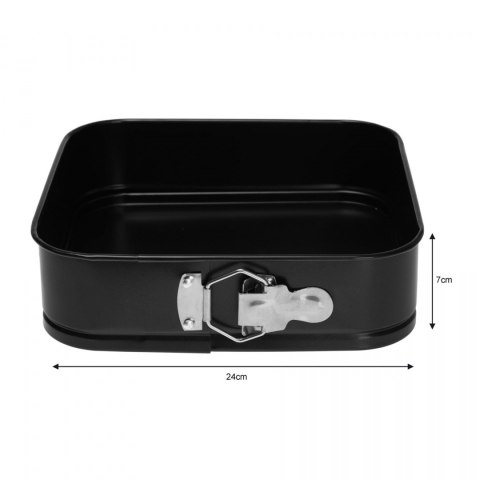 TORTOWNICA FORMA BLASZANA 24CM NON-STICK KINGHOFF KH-1539 TORTOWNICA FORMA BLASZANA 24CM NON-STICK KINGHOFF KH-1539