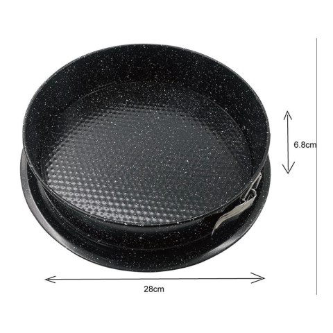 TORTOWNICA FORMA MARMURKOWA 28CM KINGHOFF KH-1784 TORTOWNICA FORMA MARMURKOWA 28CM KINGHOFF KH-1784