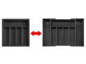 WKŁAD ORGANIZER DO SZUFLADY NA SZTUĆCE ROZSUWANY 52/31X31CM KINGHOFF KH-1745 WKŁAD ORGANIZER DO SZUFLADY NA SZTUĆCE ROZSUWANY 52/31X31CM KINGHOFF KH-1745