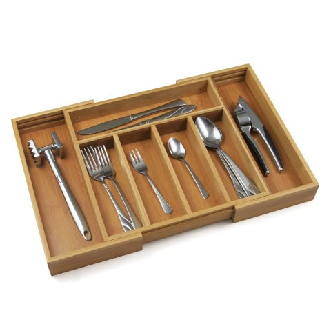 WKŁAD / ORGANIZER DO SZUFLADY NA SZTUĆCE ROZSUWANY 55/35x37cm BRUNBESTE BB-1576 WKŁAD / ORGANIZER DO SZUFLADY NA SZTUĆCE ROZSUWANY 55/35x37cm BRUNBESTE BB-1576
