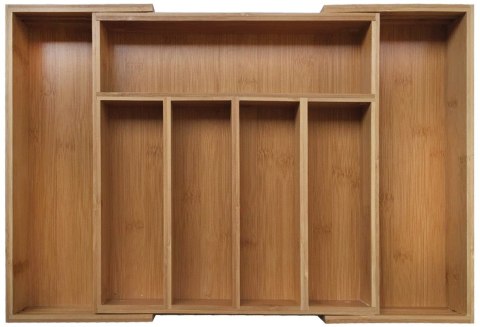 WKŁAD / ORGANIZER DO SZUFLADY NA SZTUĆCE ROZSUWANY 55/35x37cm BRUNBESTE BB-1576 WKŁAD / ORGANIZER DO SZUFLADY NA SZTUĆCE ROZSUWANY 55/35x37cm BRUNBESTE BB-1576