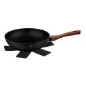 WOK Z POWŁOKĄ GRANITOWĄ 28cm 3.2L BERLINGER HAUS EBONY ROSEWOOD BH-1719 WOK Z POWŁOKĄ GRANITOWĄ 28cm 3.2L BERLINGER HAUS EBONY ROSEWOOD BH-1719
