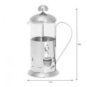 ZAPARZACZ DO HERBATY Z DOCISKIEM FRENCH PRESS 350ML KINGHOFF KH-4830 ZAPARZACZ DO HERBATY Z DOCISKIEM FRENCH PRESS 350ML KINGHOFF KH-4830