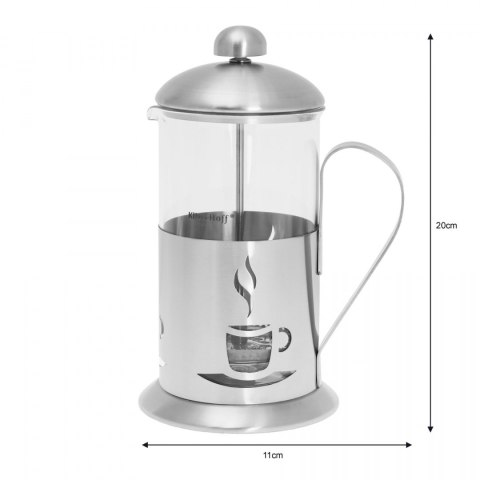 ZAPARZACZ DO HERBATY Z DOCISKIEM FRENCH PRESS 600ML KINGHOFF KH-4831 ZAPARZACZ DO HERBATY Z DOCISKIEM FRENCH PRESS 600ML KINGHOFF KH-4831