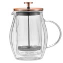 ZAPARZACZ DO KAWY HERBATY 0,60L FRENCH PRESS KLAUSBERG KB-7722 ZAPARZACZ DO KAWY HERBATY 0,60L FRENCH PRESS KLAUSBERG KB-7722