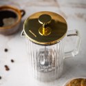ZAPARZACZ DO KAWY HERBATY SZKLANY 1000ML FRENCH PRESS KLAUSBERG KB-7761 ZŁOTY ZAPARZACZ DO KAWY HERBATY SZKLANY 1000ML FRENCH PRESS KLAUSBERG KB-7761 ZŁOTY