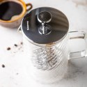 ZAPARZACZ DO KAWY HERBATY SZKLANY 1000ML FRENCH PRESS KLAUSBERG KB-7764 SREBRNY ZAPARZACZ DO KAWY HERBATY SZKLANY 1000ML FRENCH PRESS KLAUSBERG KB-7764 SREBRNY