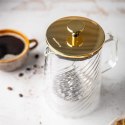 ZAPARZACZ DO KAWY HERBATY SZKLANY 1000ML FRENCH PRESS KLAUSBERG KB-7767 ZŁOTY ZAPARZACZ DO KAWY HERBATY SZKLANY 1000ML FRENCH PRESS KLAUSBERG KB-7767 ZŁOTY