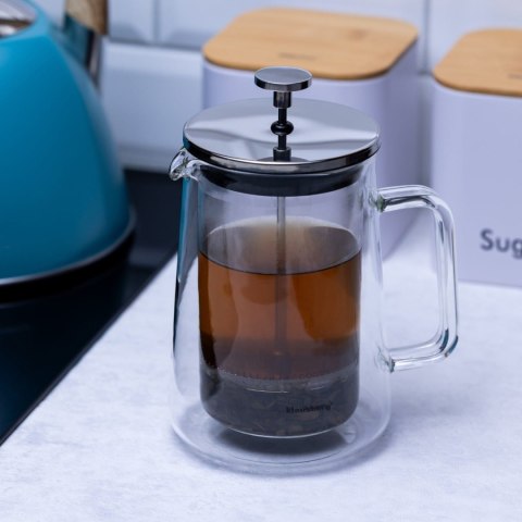 ZAPARZACZ DO KAWY/HERBATY 0,60L FRENCH PRESS KLAUSBERG KB-7685 ZAPARZACZ DO KAWY/HERBATY 0,60L FRENCH PRESS KLAUSBERG KB-7685
