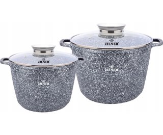 ZESTAW 2 GARNKÓW MARMUROWYCH 10L + 6.2L ZILNER ZL-7066