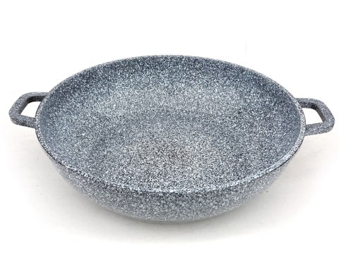 ZESTAW 2 GARNKÓW WOKÓW Z POWŁOKĄ MARMUROWĄ 28 / 32CM ZILNER GREY ZL-8609 ZESTAW 2 GARNKÓW WOKÓW Z POWŁOKĄ MARMUROWĄ 28 / 32CM ZILNER GREY ZL-8609