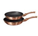 ZESTAW 2 PATELNI GRANITOWYCH 22/26CM BERLINGER HAUS METALLIC LINE ROSE GOLD BH-1611-N ZESTAW 2 PATELNI GRANITOWYCH 22/26CM BERLINGER HAUS METALLIC LINE ROSE GOLD BH-1611-N