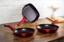 ZESTAW 3 PATELNI GRANITOWYCH 20/24/28CM BERLINGER HAUS METALLIC LINE BURGUNDY BH-1289-N ZESTAW 3 PATELNI GRANITOWYCH 20/24/28CM BERLINGER HAUS METALLIC LINE BURGUNDY BH-1289-N