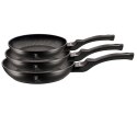 ZESTAW 3 PATELNI GRANITOWYCH BERLINGER HAUS BLACK SIVER BH-6159 ZESTAW 3 PATELNI GRANITOWYCH BERLINGER HAUS BLACK SIVER BH-6159