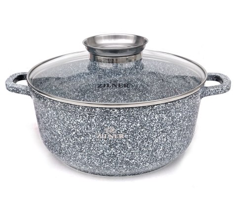 ZESTAW 4 GARNKÓW MARMUROWYCH 16 20 22 26CM ZILNER ZL-8532