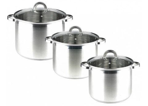 ZESTAW GARNKÓW STOCK POT 6 ELE 15L / 12L / 10L BRUNBESTE BB-2145 ZESTAW GARNKÓW STOCK POT 6 ELE 15L / 12L / 10L BRUNBESTE BB-2145