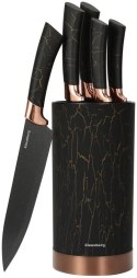 ZESTAW NOŻY KUCHENNYCH W BLOKU 5 EL. KLAUSBERG KB-7799 ZESTAW NOŻY KUCHENNYCH W BLOKU 5 EL. KLAUSBERG KB-7799