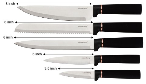 ZESTAW NOŻY KUCHENNYCH W BLOKU Z DESKAMI DO KROJENIA 10-EL. KLAUSBERG KB-7834 ZESTAW NOŻY KUCHENNYCH W BLOKU Z DESKAMI DO KROJENIA 10-EL. KLAUSBERG KB-7834
