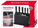 ZESTAW NOŻY KUCHENNYCH W BLOKU Z DESKAMI DO KROJENIA 10-EL. KLAUSBERG KB-7834 ZESTAW NOŻY KUCHENNYCH W BLOKU Z DESKAMI DO KROJENIA 10-EL. KLAUSBERG KB-7834