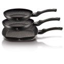 ZESTAW PATELNI Z POWŁ. GRANITOWYCH BERLINGER HAUS BLACK SILVER BH-6157 ZESTAW PATELNI Z POWŁ. GRANITOWYCH BERLINGER HAUS BLACK SILVER BH-6157