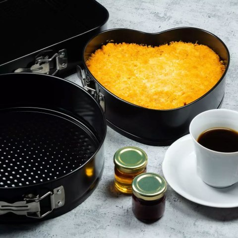 ZESTAW TORTOWNIC BLASZANYCH NON-STICK 3 ELE. KLAUSBERG KB-7184 ZESTAW TORTOWNIC BLASZANYCH NON-STICK 3 ELE. KLAUSBERG KB-7184