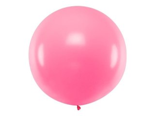 Balon lateksowy Gigant, Różowy, Pastel Pink, 1m, 1 szt