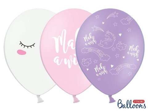Balony 30cm, Jednorożec, mix (1 op. / 6 szt.) Balony 30cm, Jednorożec, mix (1 op. / 6 szt.)