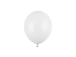 Balony lateksowe Strong, Białe, Pastel Pure White, 12cm, 100 szt.