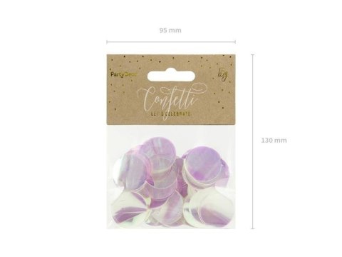 Konfetti Kółka, opalizujący, 15g Konfetti Kółka, opalizujący, 15g