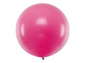 Balon Gigant, pastelowa fuksja, 1m