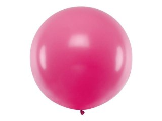 Balon Gigant, pastelowa fuksja, 1m