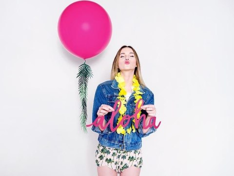 Balon Gigant, pastelowa fuksja, 1m Balon Gigant, pastelowa fuksja, 1m